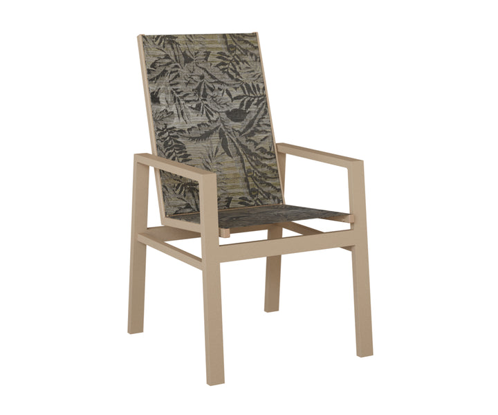 Vida High Back Sling Dining Chair