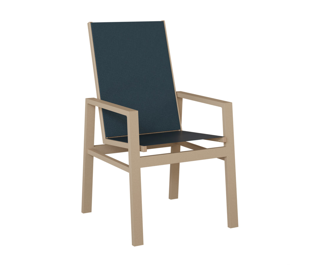 Vida High Back Sling Dining Chair