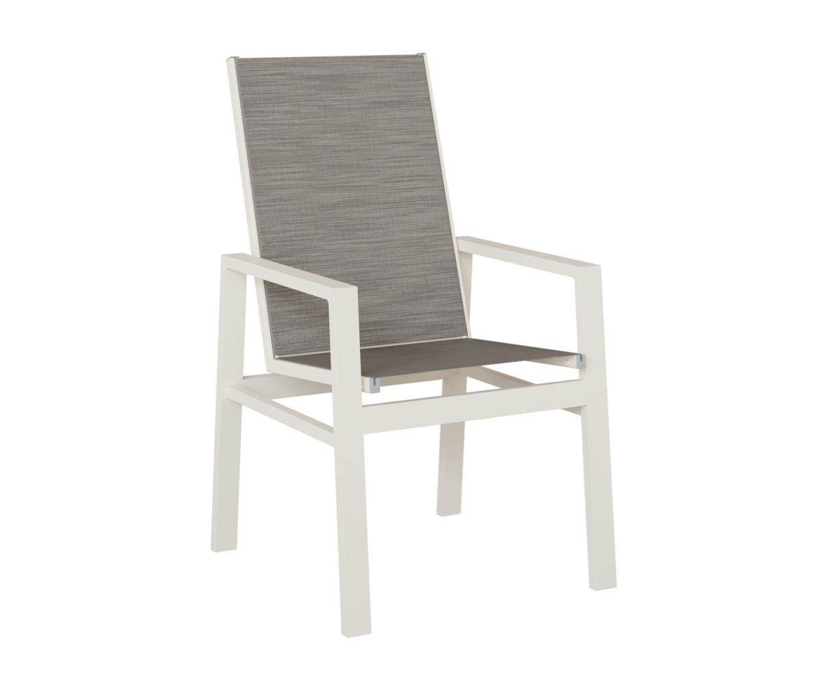 Vida High Back Sling Dining Chair