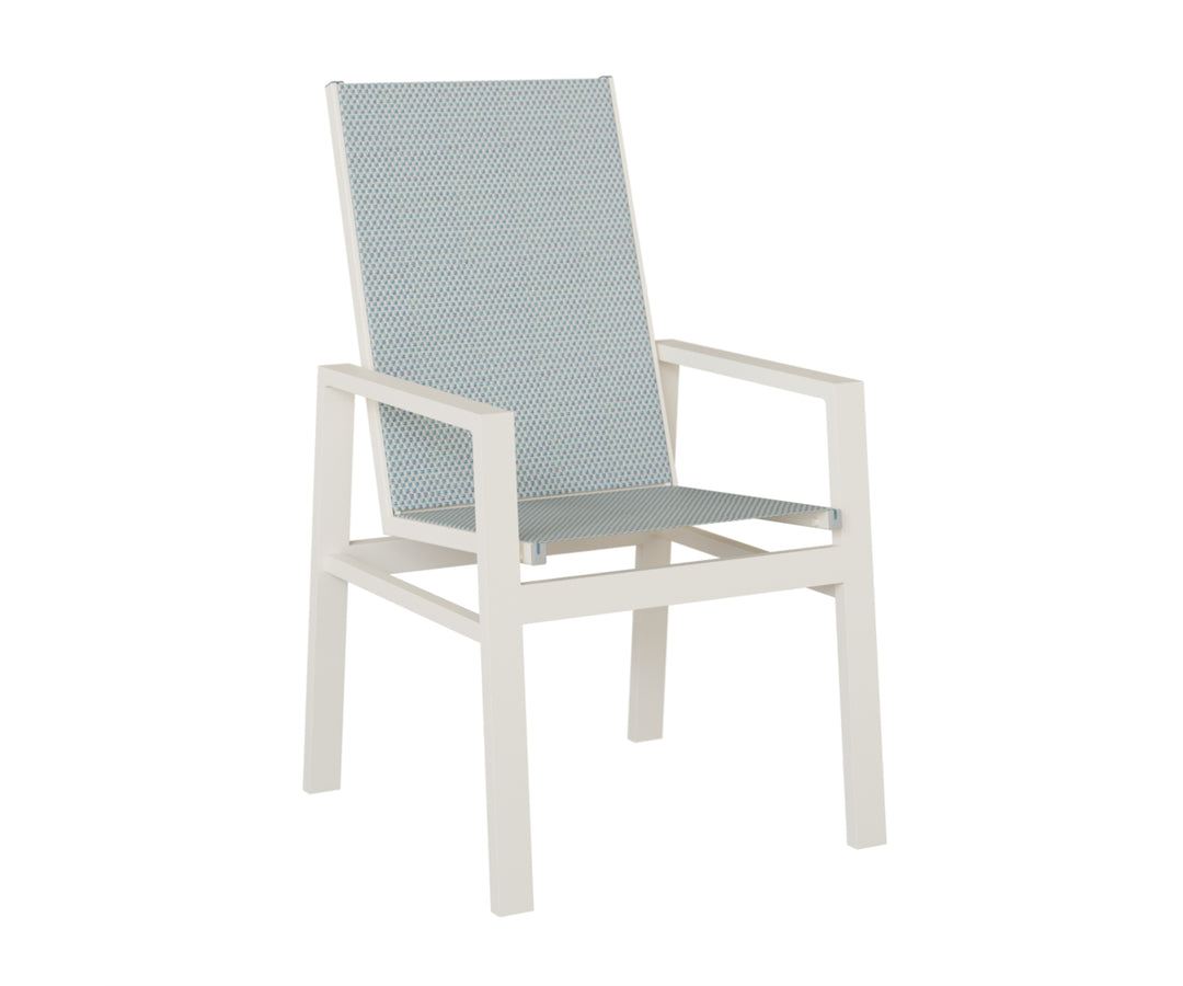 Vida High Back Sling Dining Chair