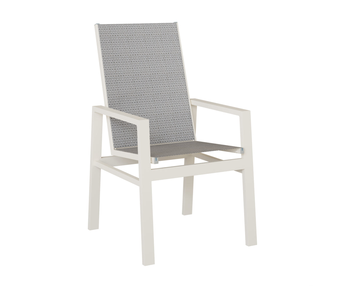 Vida High Back Sling Dining Chair