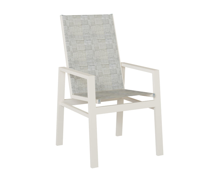 Vida High Back Sling Dining Chair