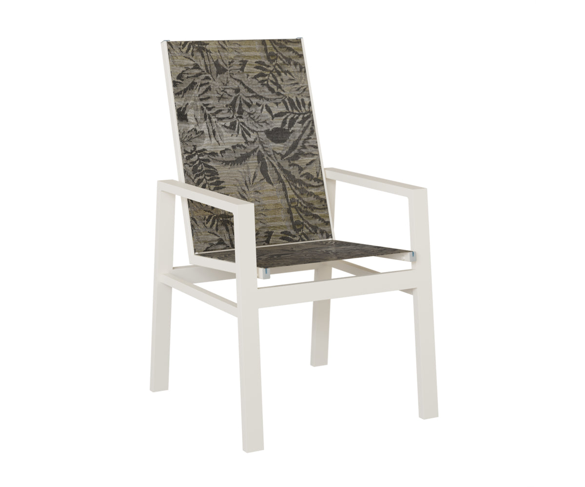Vida High Back Sling Dining Chair