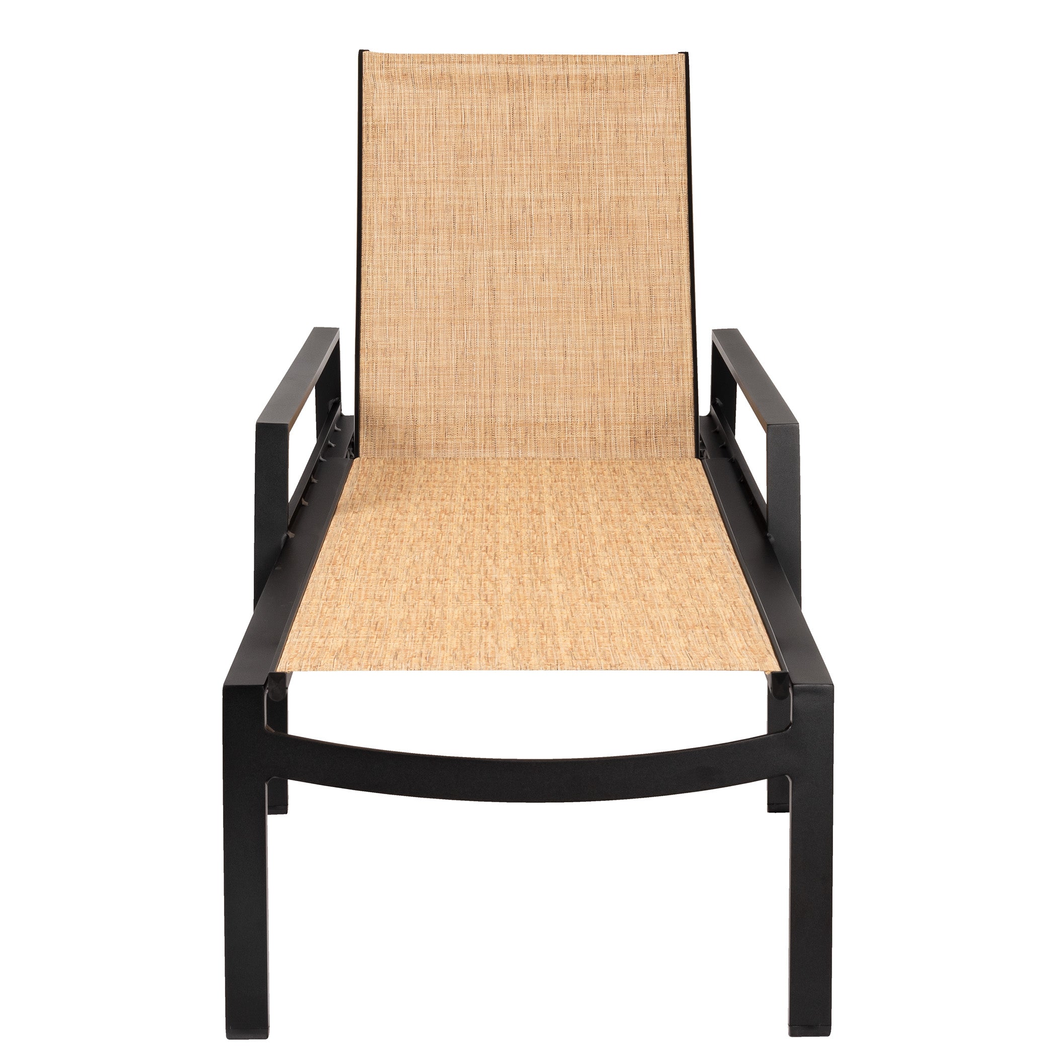 Hudson Adjustable Chaise Lounge With Arms