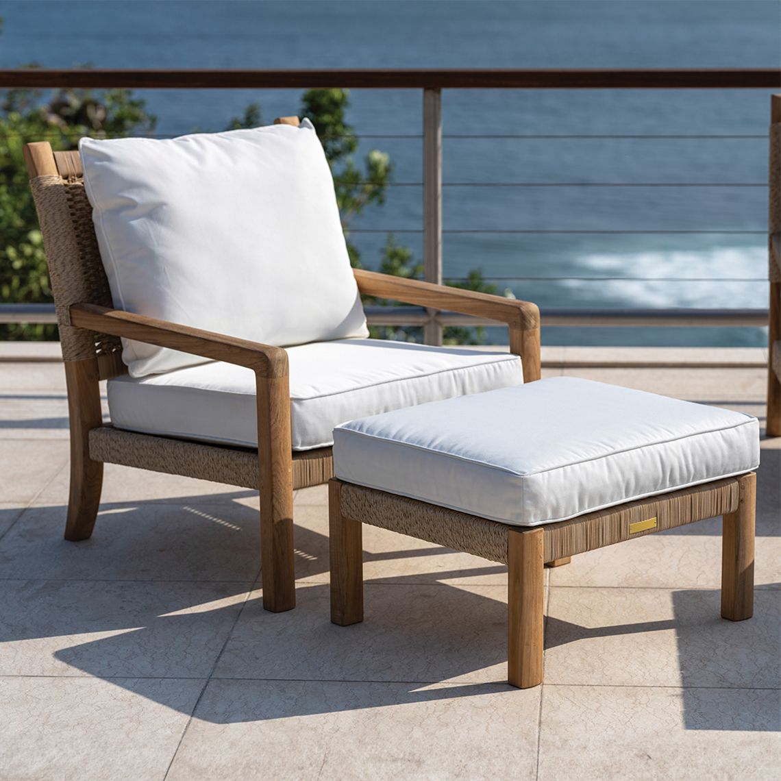 Kingsley Bate Hudson Lounge Chair - Thumbnail 4