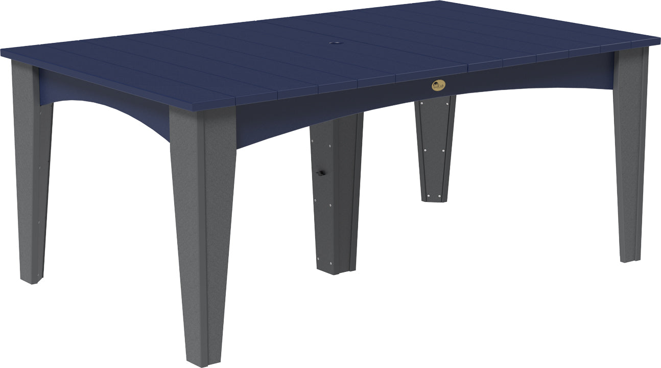 44" x 72" Rectangular Island Dining Table