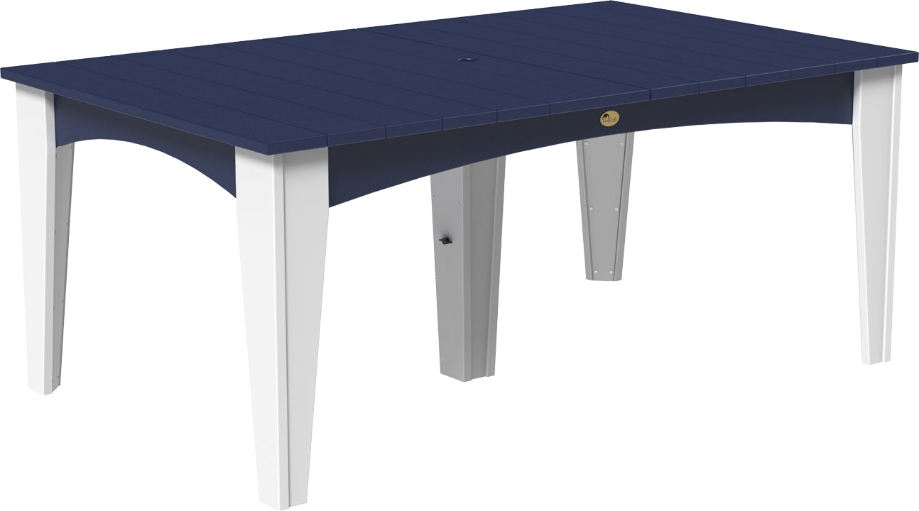 44" x 72" Rectangular Island Dining Table