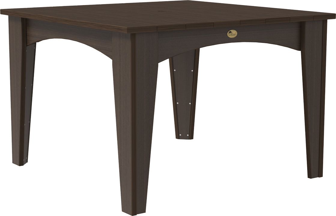 44" Square Island Dining Table