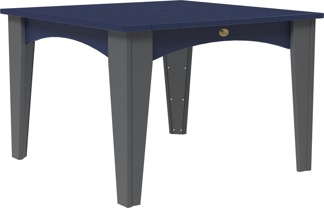 44" Square Island Dining Table