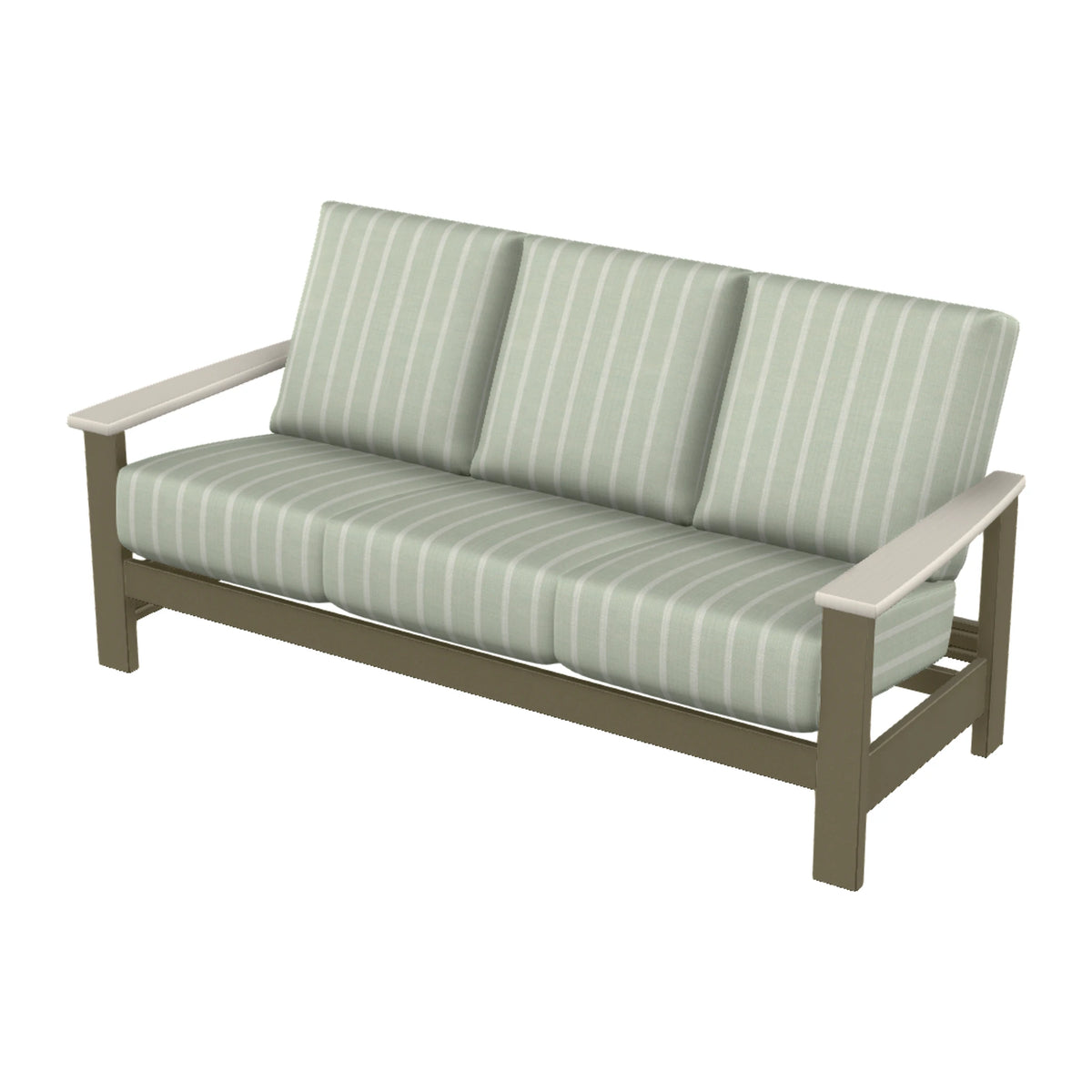 Leeward Cushion Sofa — Beachwood MGP / Laguna Accents