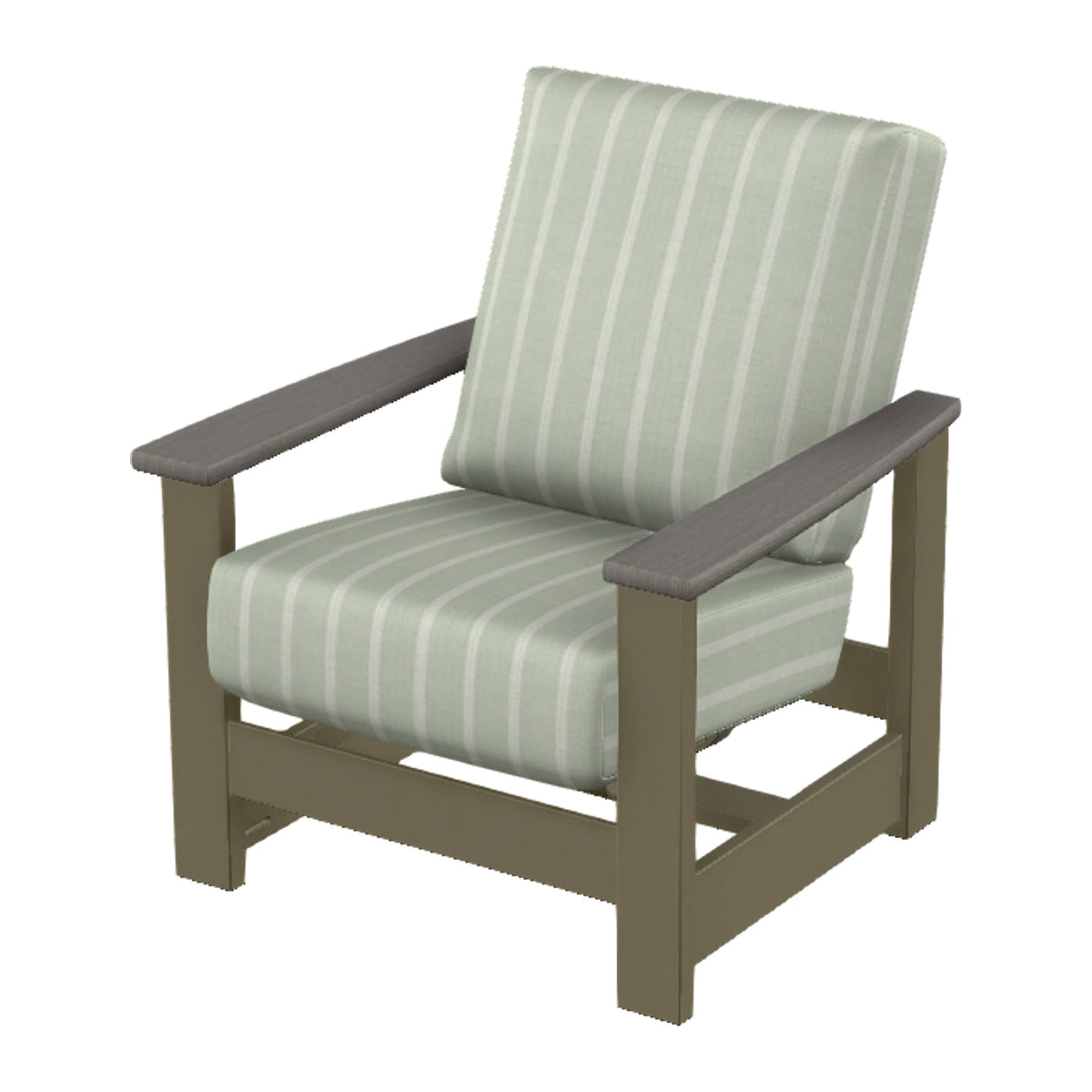 Leeward Cushion Armchair w/ Hidden Motion — Beachwood MGP / Boardwalk Accents