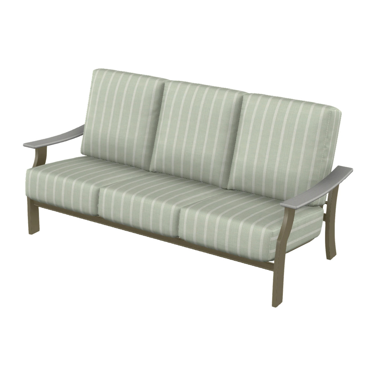 St. Catherine Cushion Sofa — Beachwood MGP / Cape Grey Accents