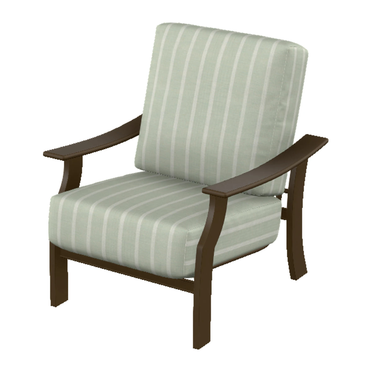 St. Catherine Cushion Armchair — Kona MGP / Match Finish