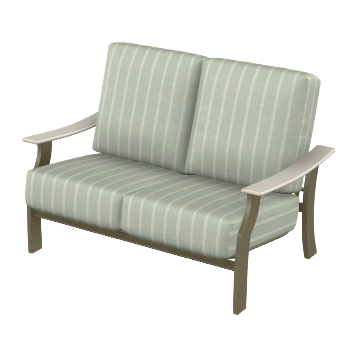 St. Catherine Cushion Loveseat — Beachwood MGP / Laguna Accents