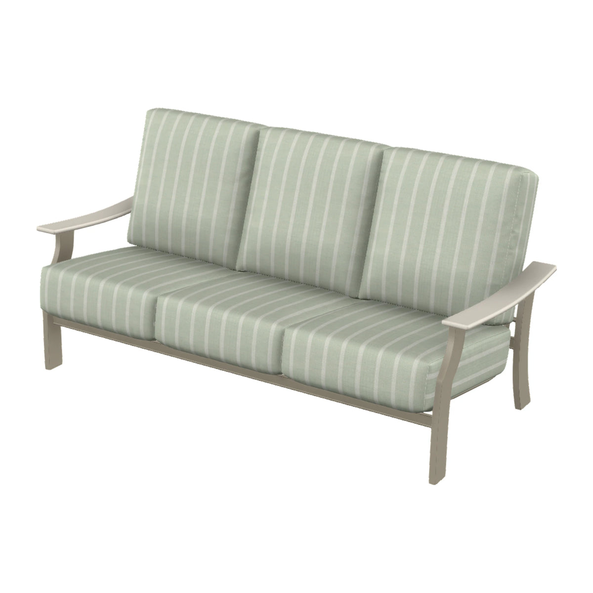 St. Catherine Cushion Sofa — Storm MGP / Laguna Accents