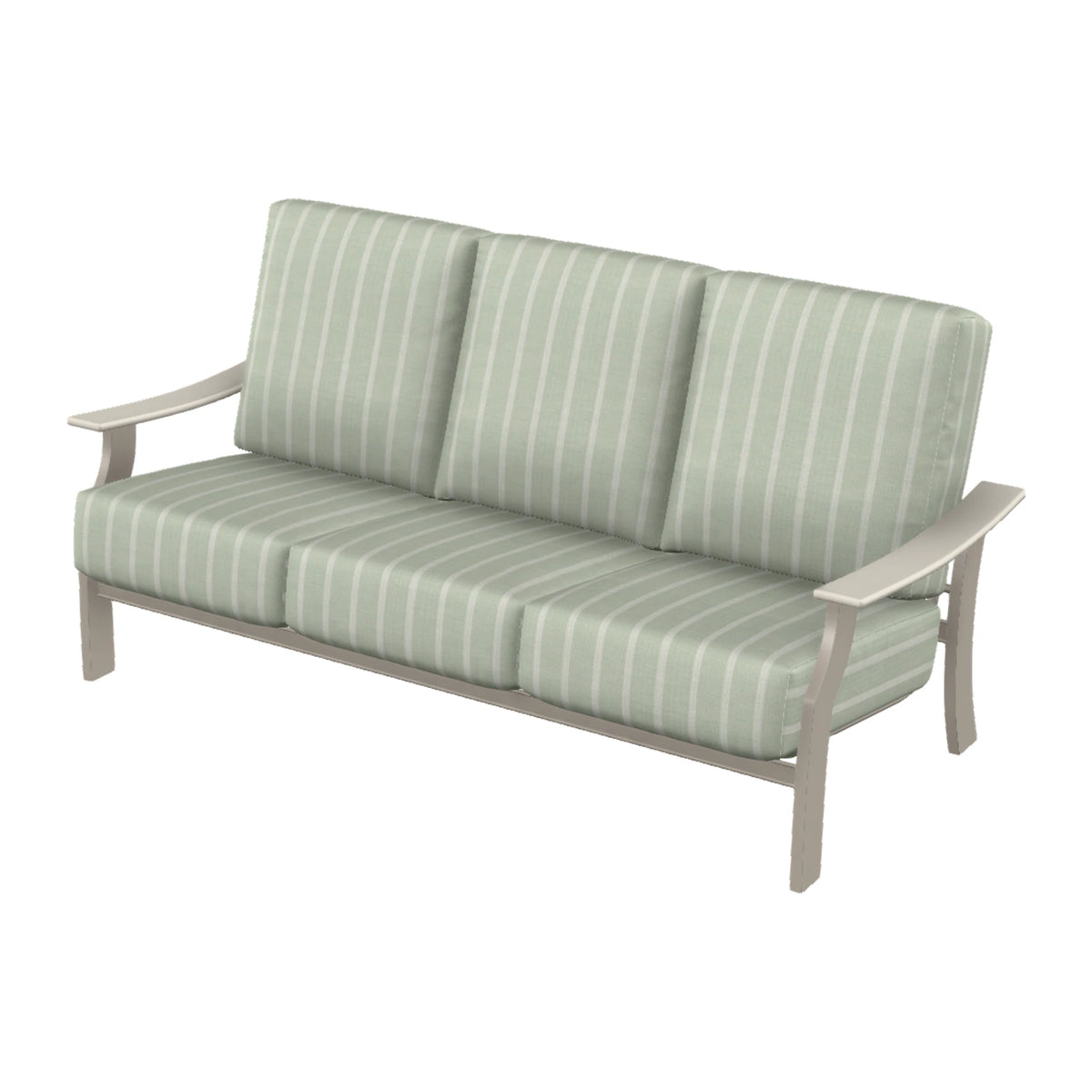 St. Catherine Cushion Sofa — Warm Grey MGP / Laguna Accents