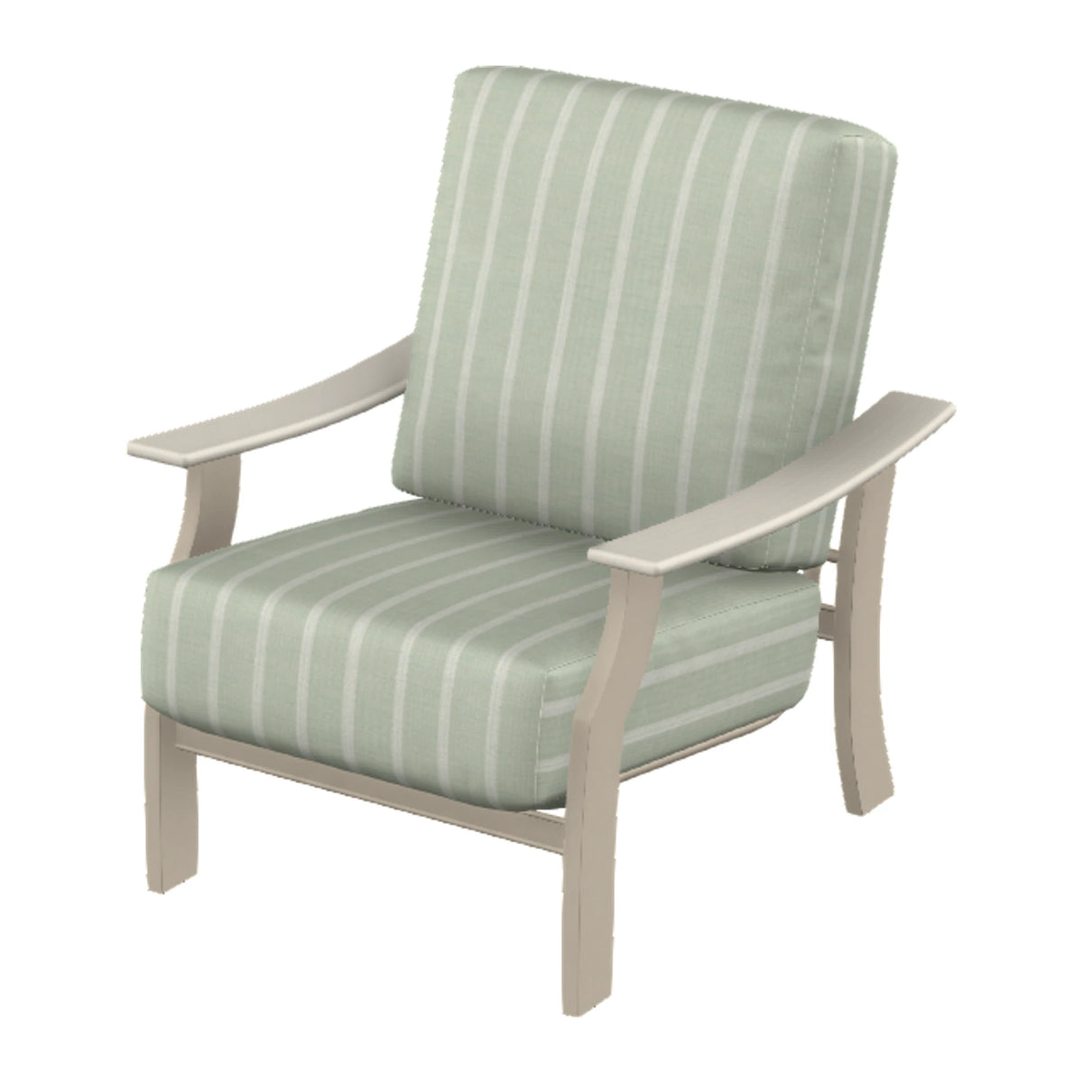 St. Catherine Cushion Armchair — Desert Sand MGP / Laguna Accents