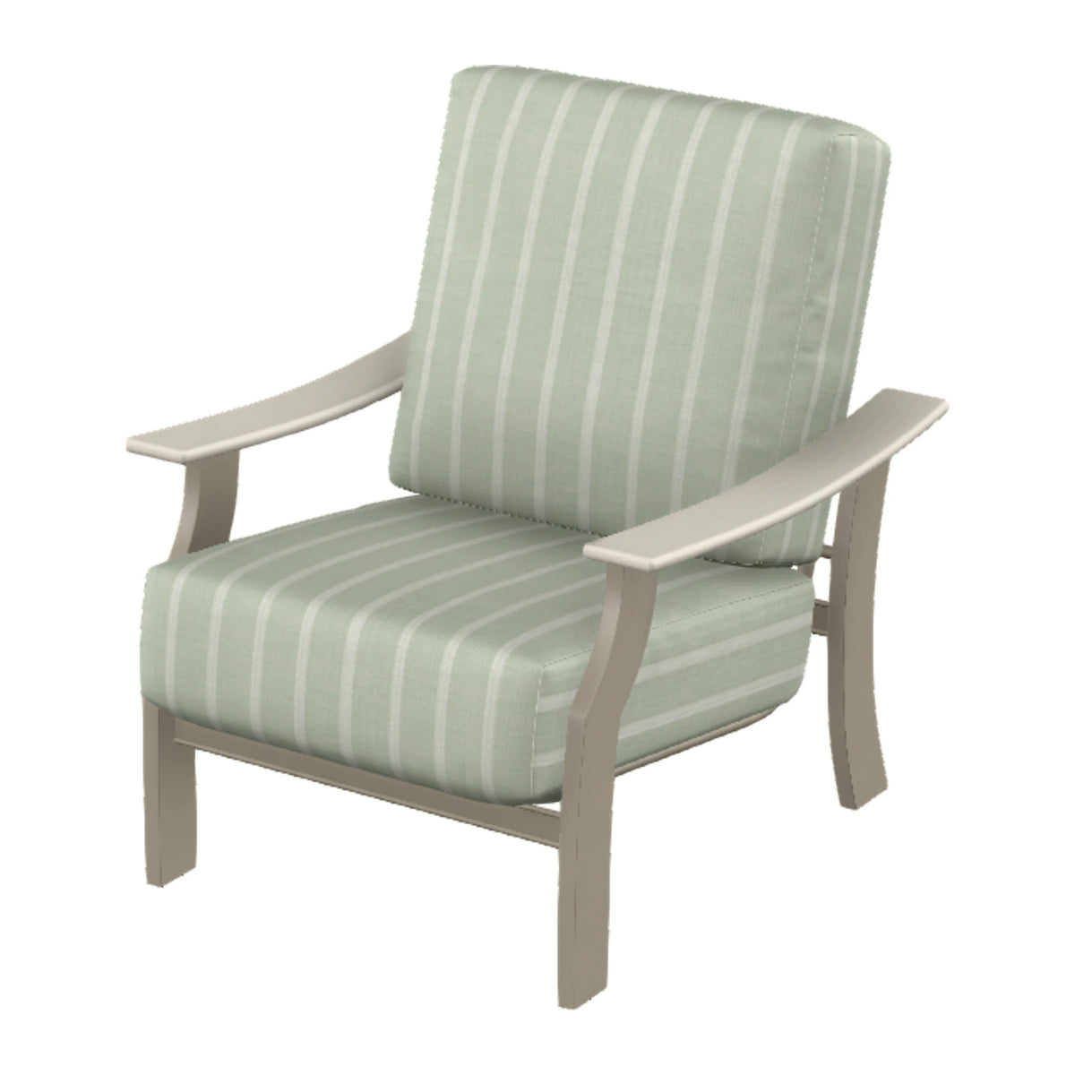 St. Catherine Cushion Armchair — Storm MGP / Laguna Accents