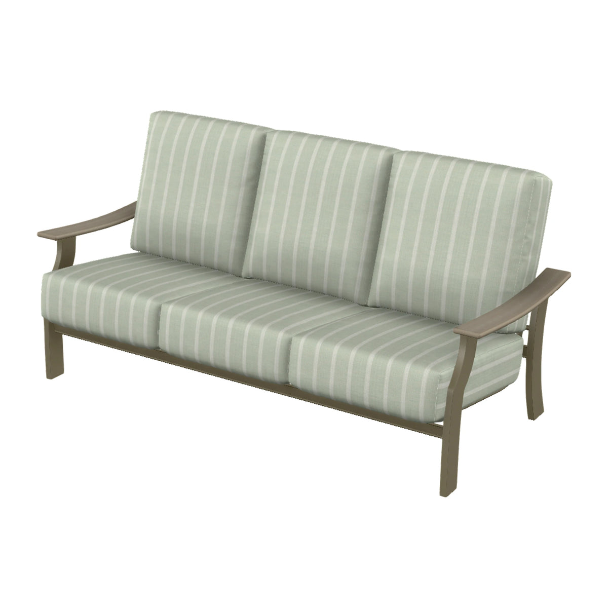 St. Catherine Cushion Sofa — Beachwood MGP / Weathered Wood Accent