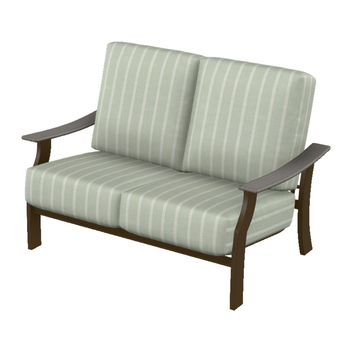 St. Catherine Cushion Loveseat — Kona MGP / Boardwalk Accents
