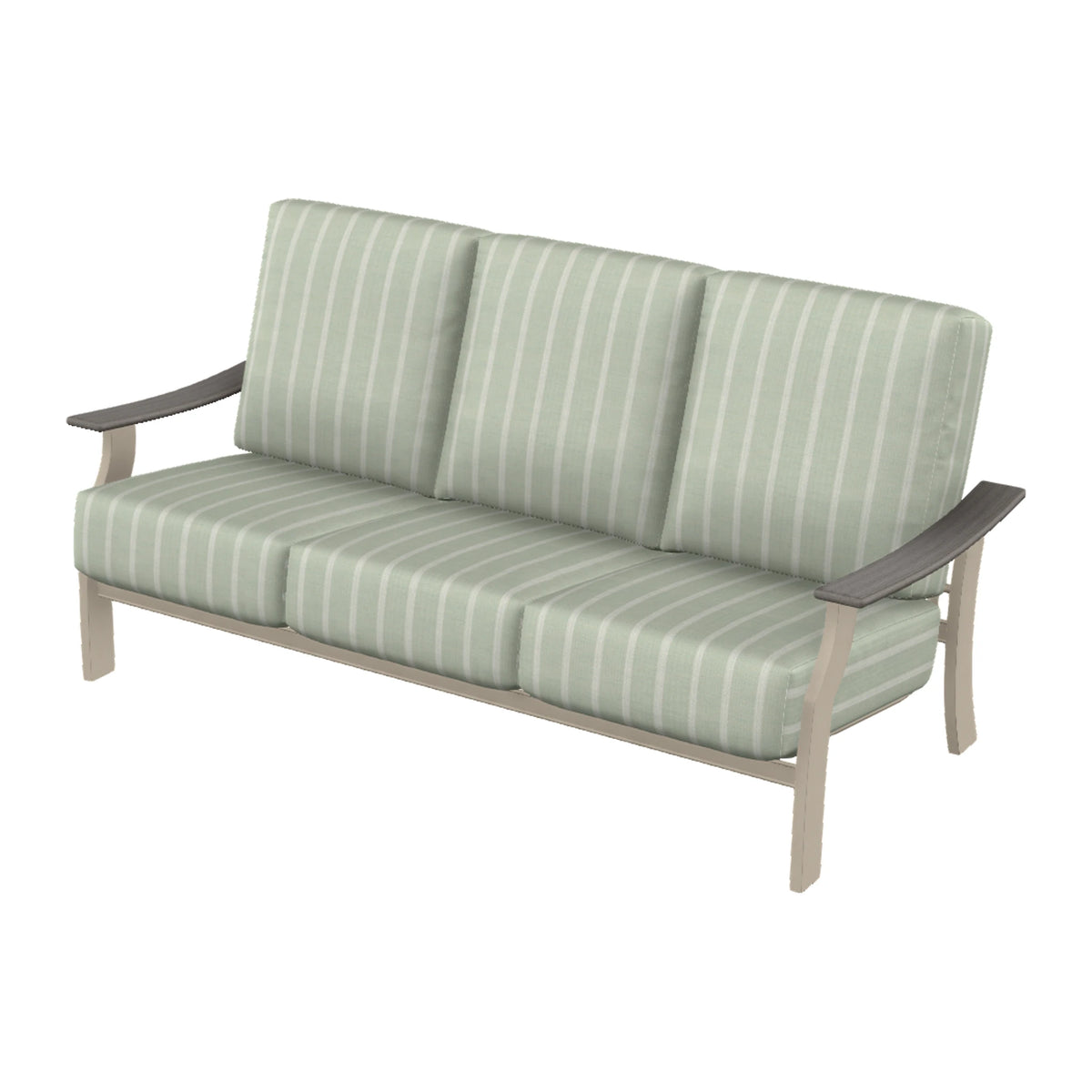 St. Catherine Cushion Sofa — Desert Sand MGP / Boardwalk Accents