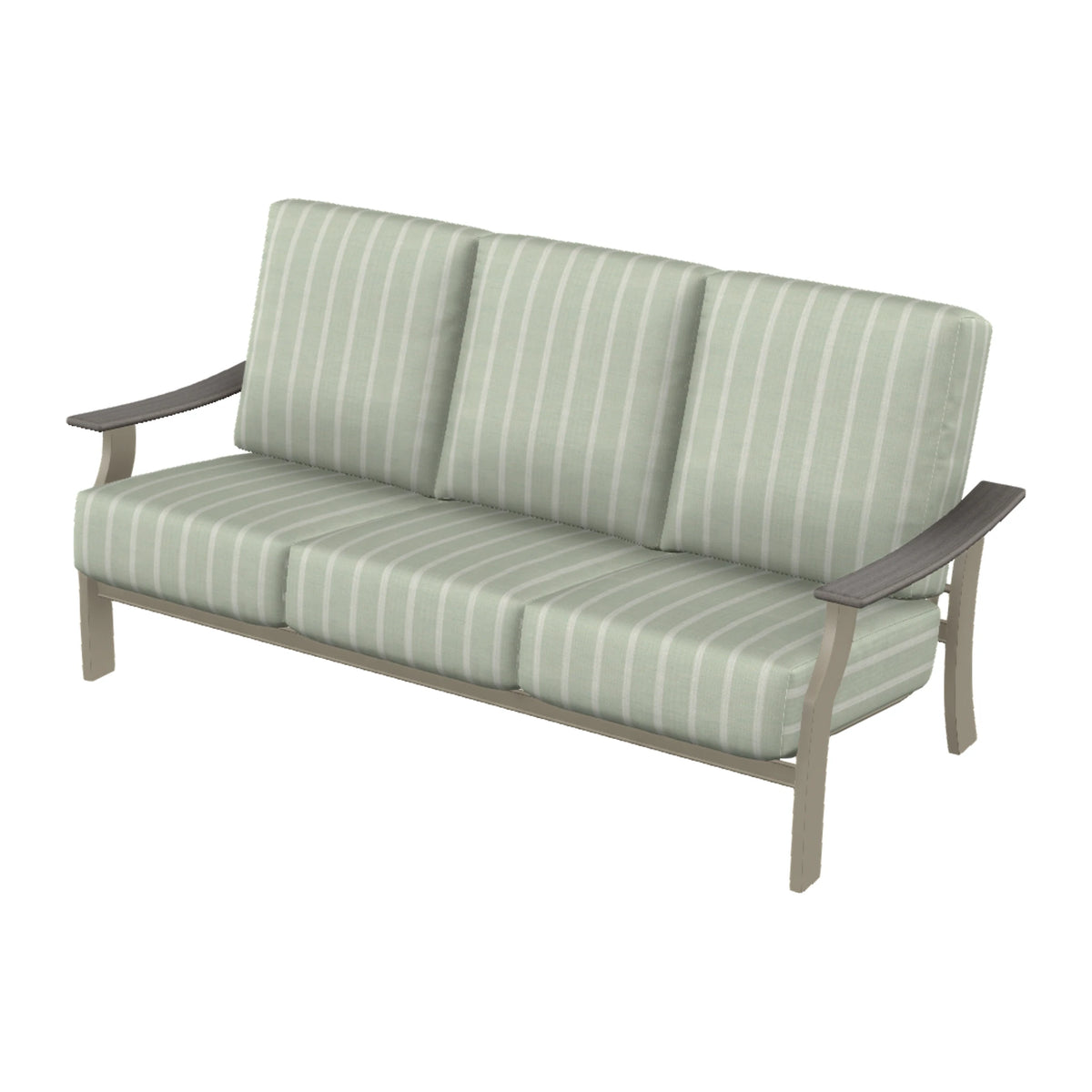 St. Catherine Cushion Sofa — Storm MGP / Boardwalk Accents