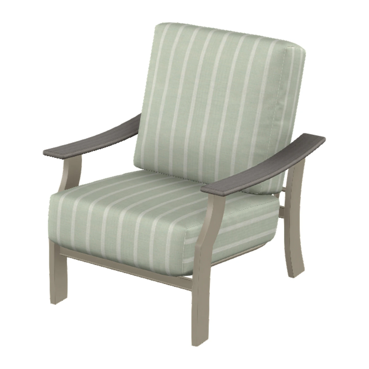 St. Catherine Cushion Armchair — Storm MGP / Boardwalk Accents