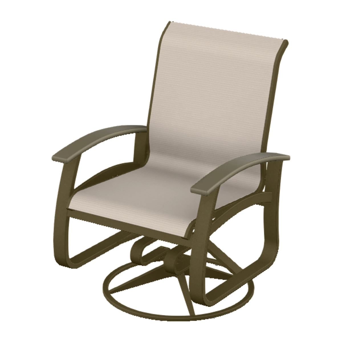 Belle Isle Sling Swivel Rocker — Beachwood PC / Beachwood Accents
