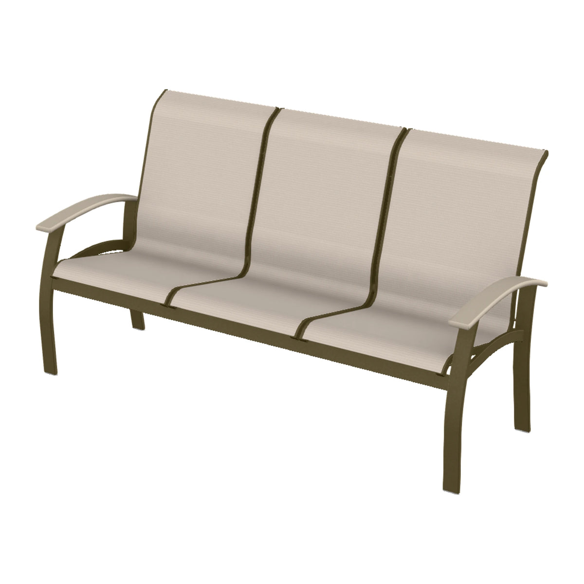Belle Isle Sling Sofa — Beachwood PC / Desert Accents