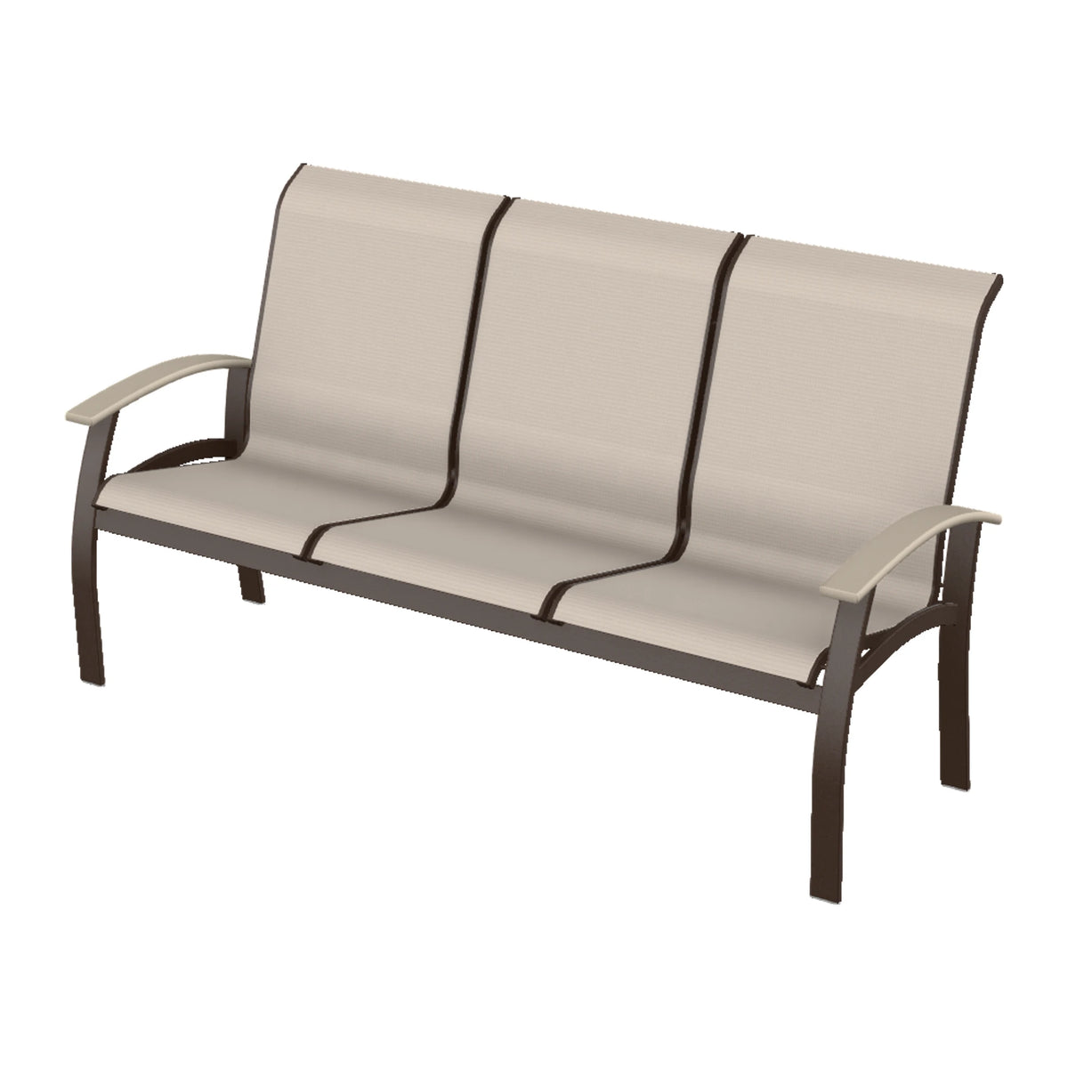 Belle Isle Sling Sofa — Kona PC / Desert Accents
