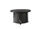 Paso Robles 42" Round Chat Height Fire Table (F-Slat Top)