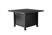 Paso Robles 42" Square Chat Height Fire Table (F-Slat Top)