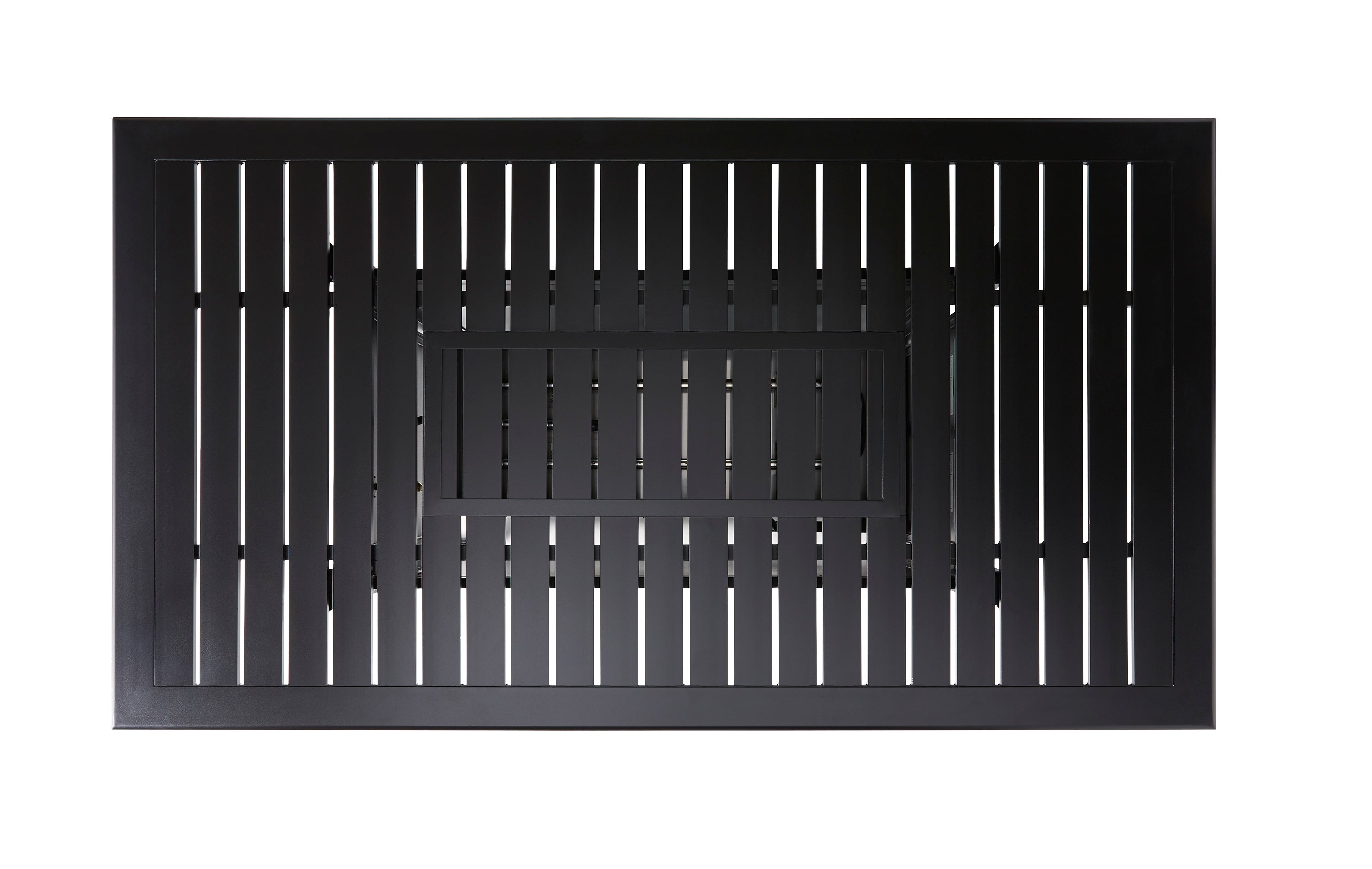 Paso Robles 40" x 72" Rectangular Counter Height Fire Table (F-Slat Top)