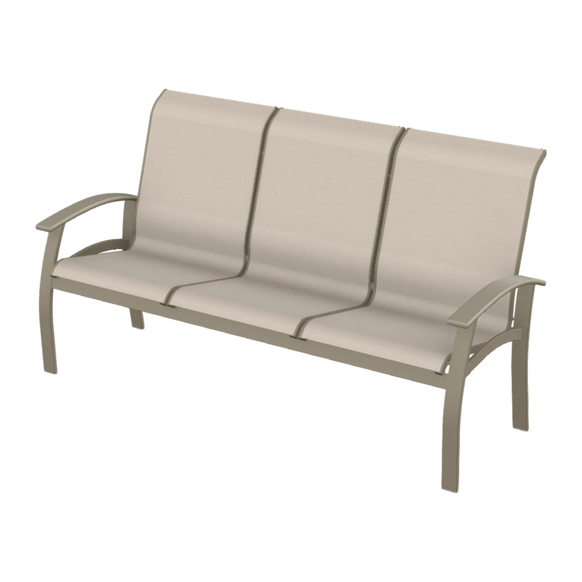 Belle Isle Sling Sofa — Storm PC / Storm Accents