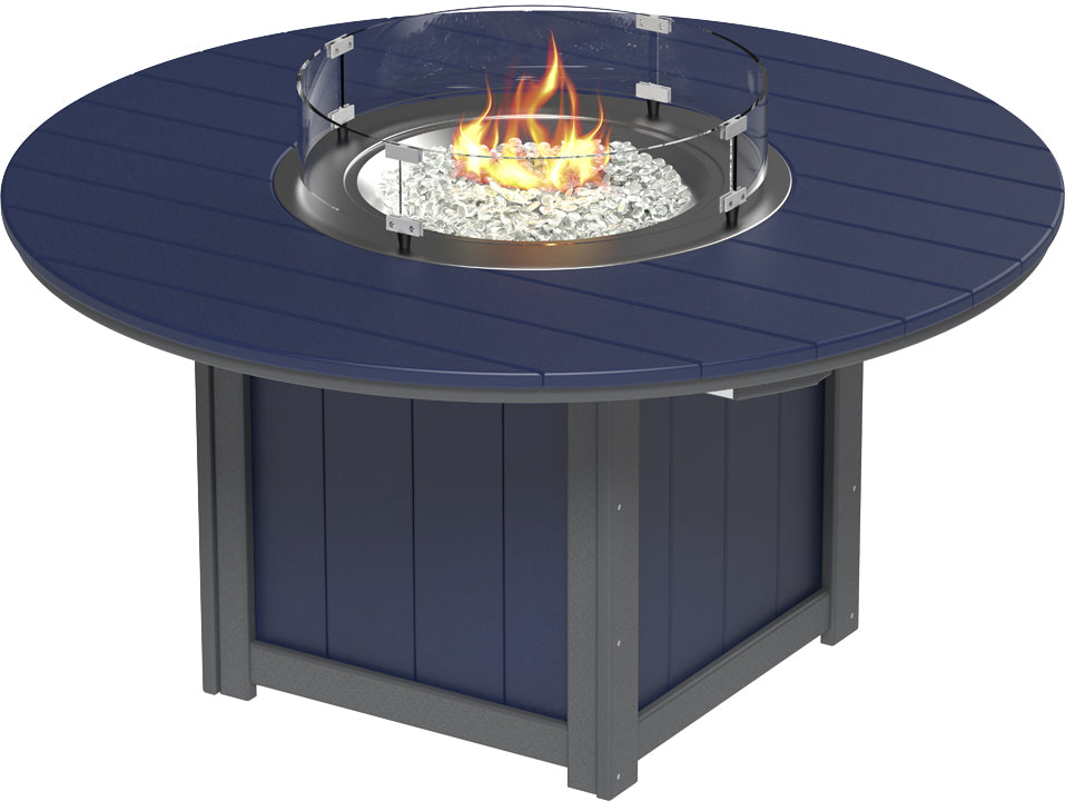 Lumin Fire Table 60" Round - Bar Height
