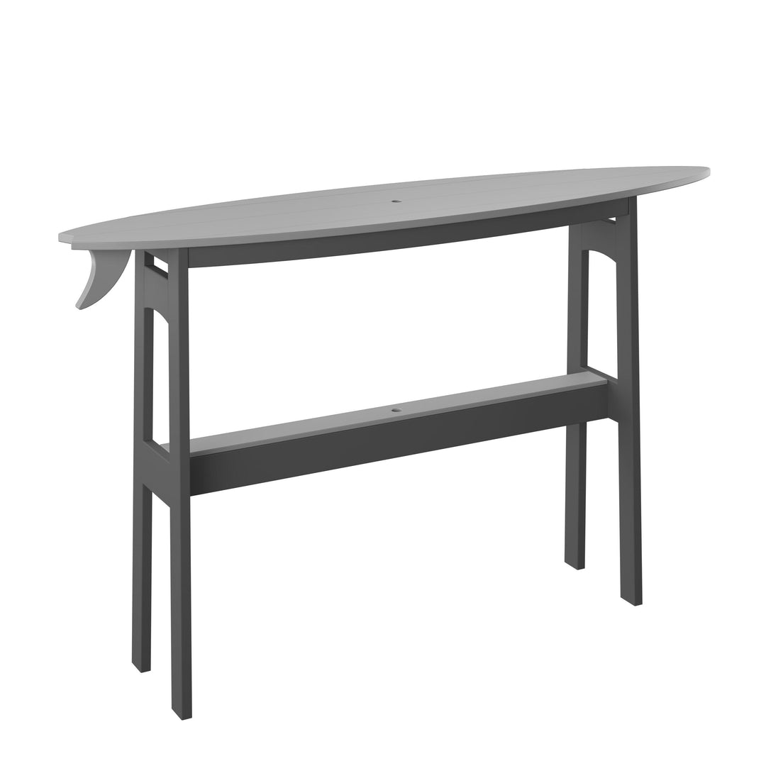 72" Surfboard Table - Bar Height