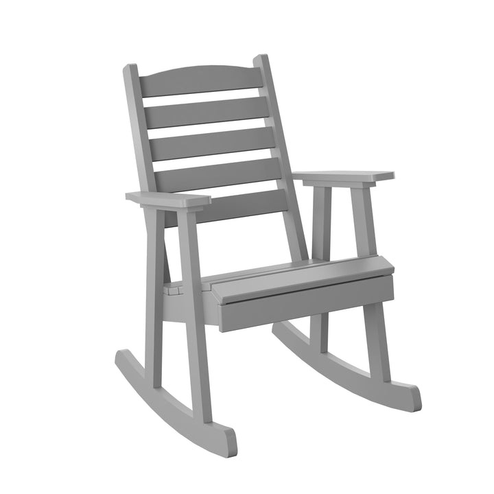 Slat Back Rocking Chair