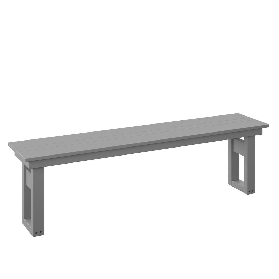 64" Modern Dining Bench
