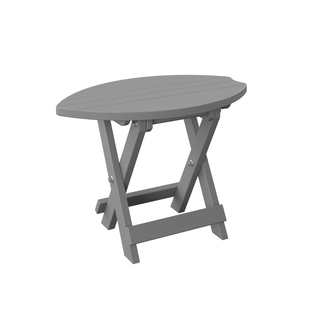 Surfboard Folding End Table