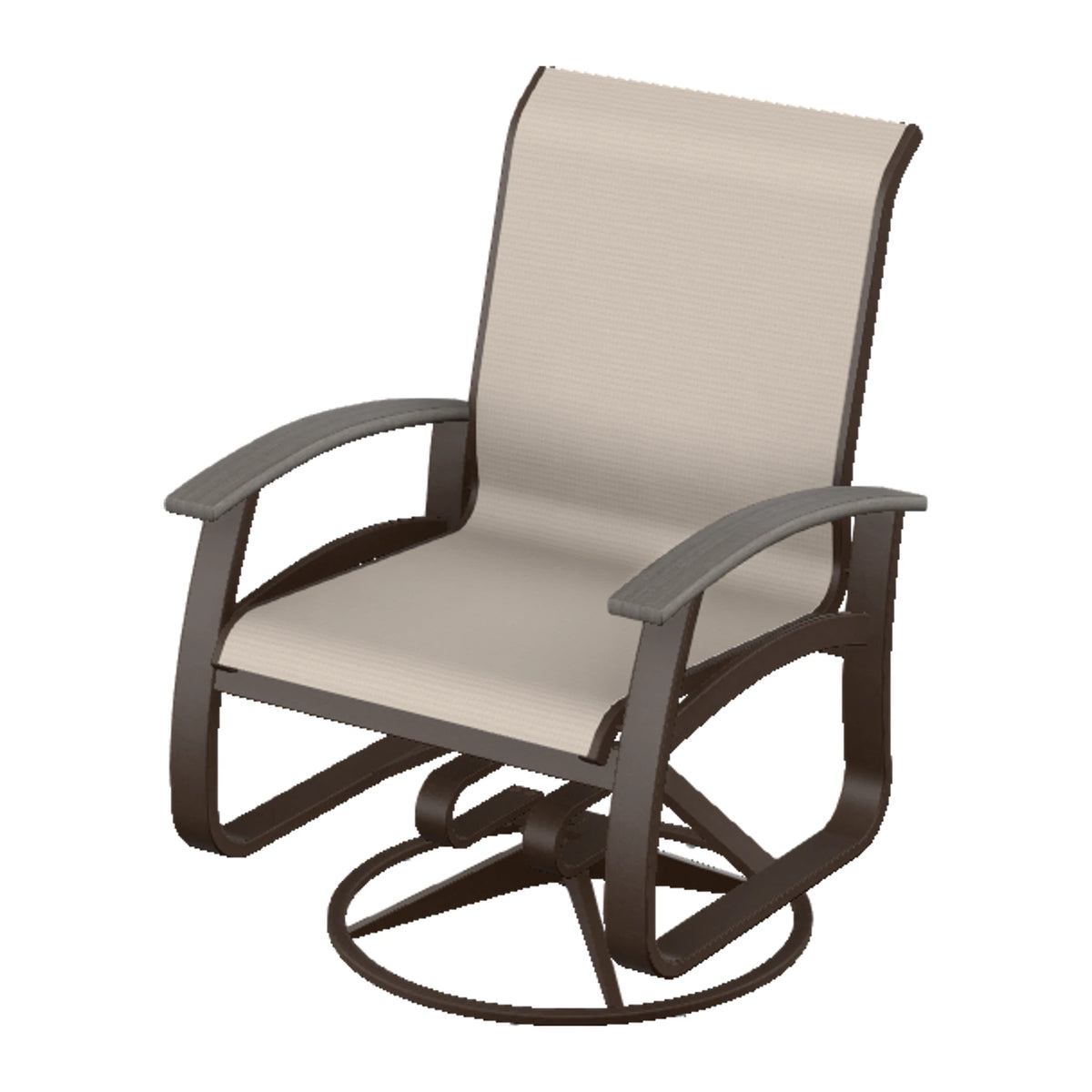 Belle Isle Sling Swivel Rocker — Kona PC / Boardwalk Accents
