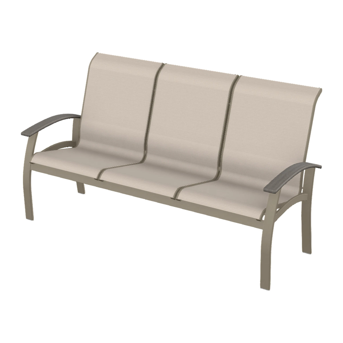Belle Isle Sling Sofa — Storm PC / Boardwalk Accents