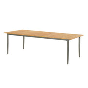 La Jolla 91.5" x 43.5" Dining Table w/Teak Top