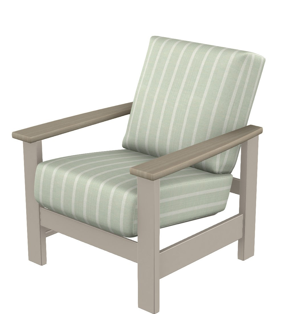 Leeward Cushion Arm Chair (Stationary)