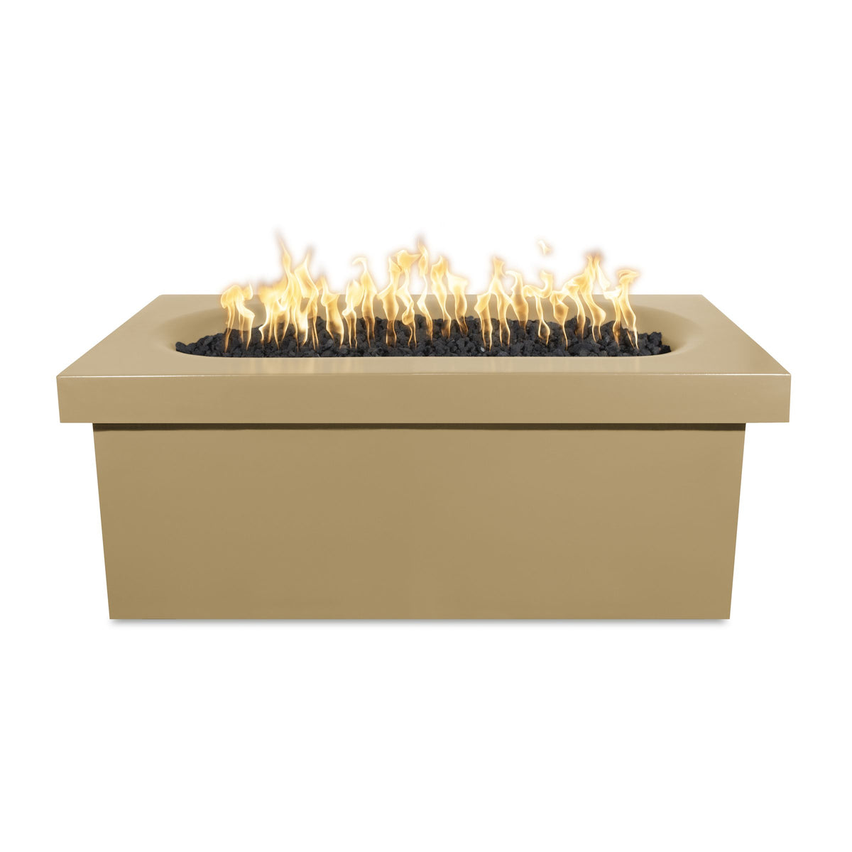 Ramona 60" x 24" Concrete Fire Table - Rectangular