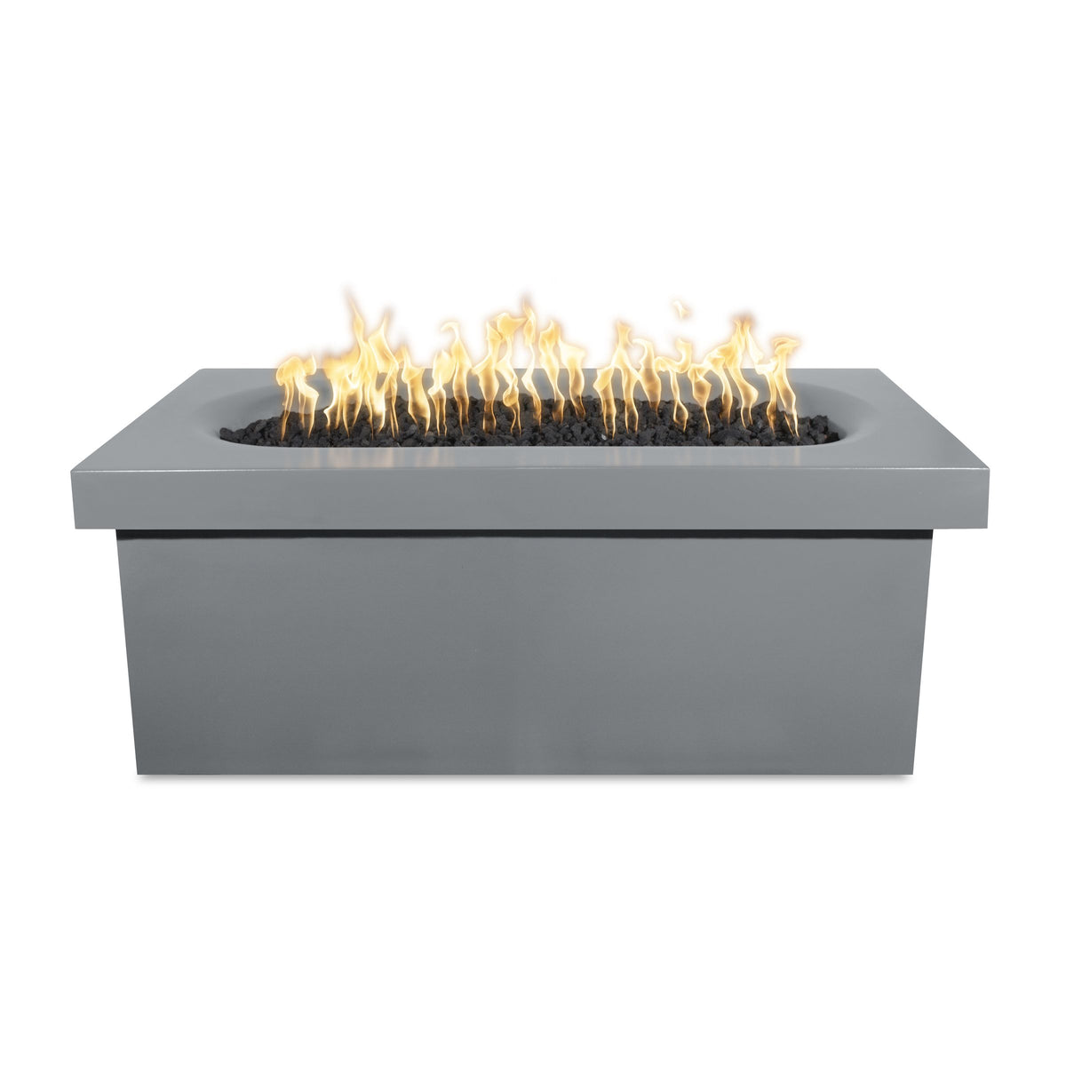 Ramona 60" x 24" Concrete Fire Table - Rectangular