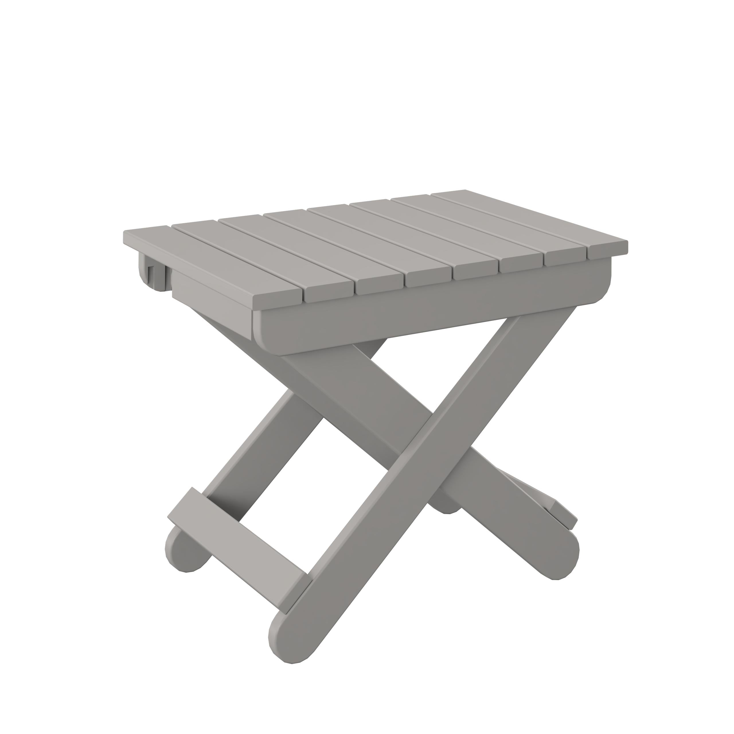 Folding End Table