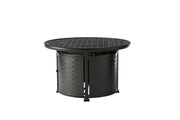 Cambria Round Chat Height Fire Table (9000 Series)