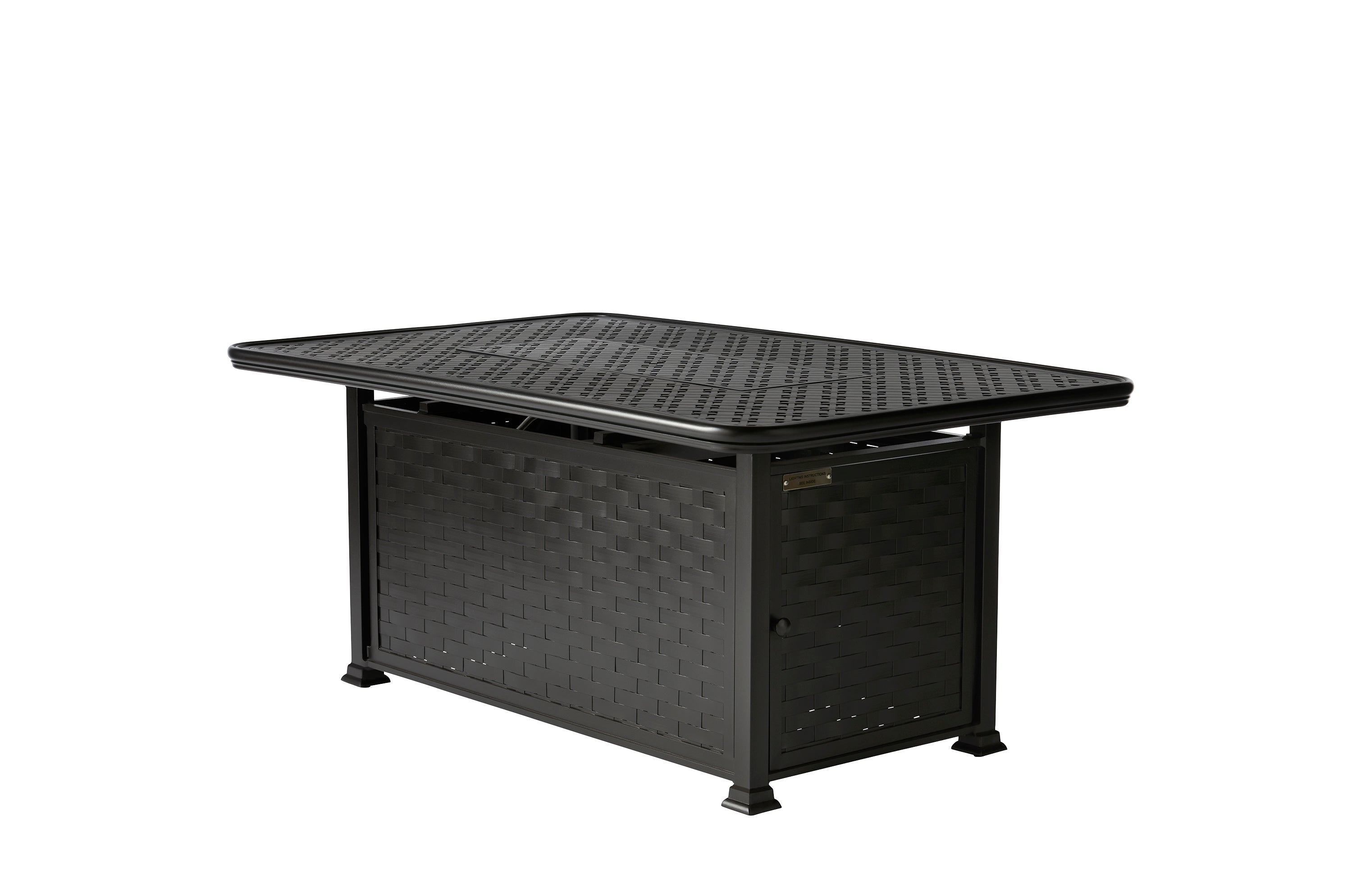 Mallin Cambria Rectangular Chat Height Fire Table – Pangaea Patio