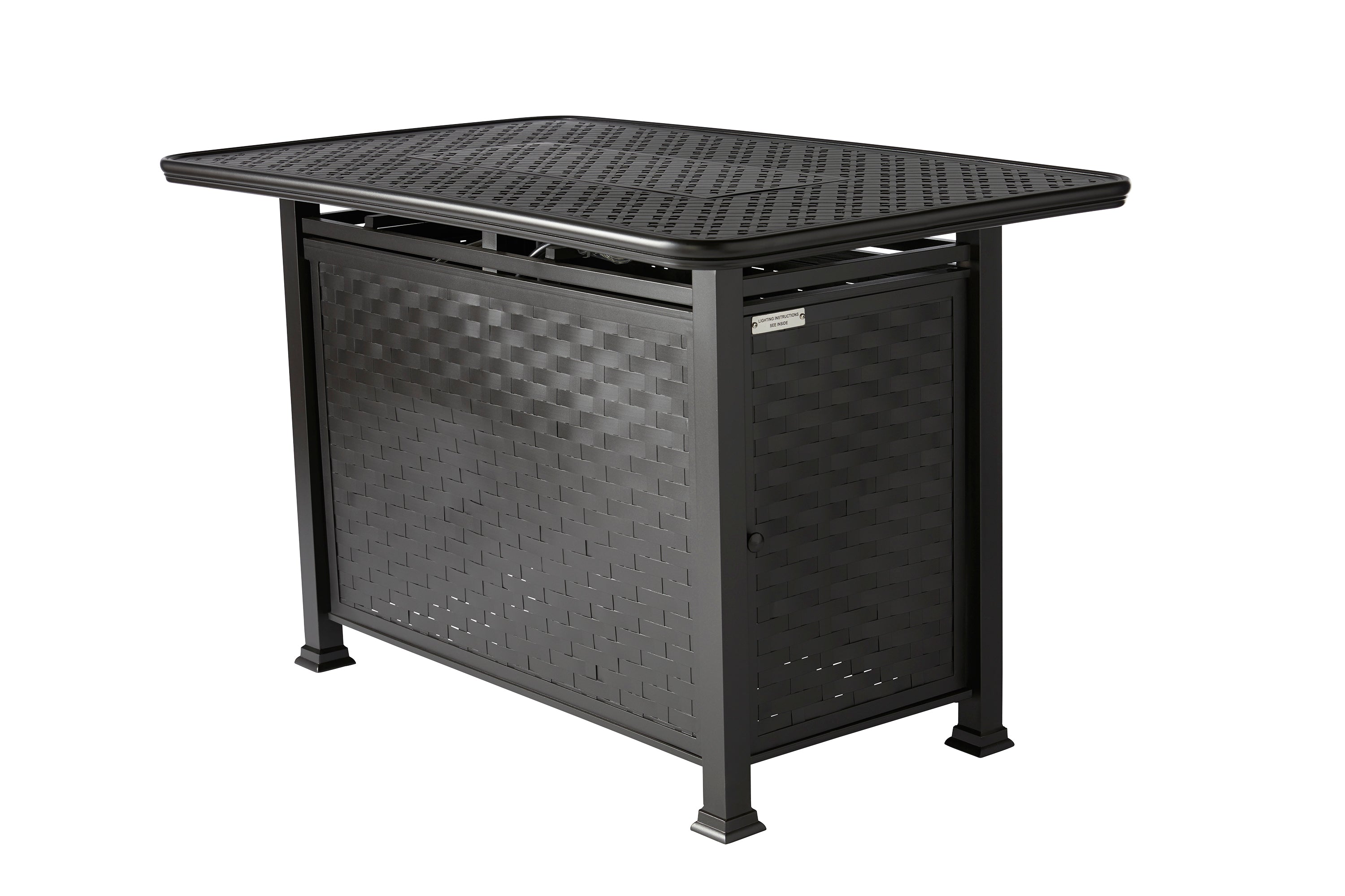 Cambria Rectangular Counter Height Fire Table (9000 Series)