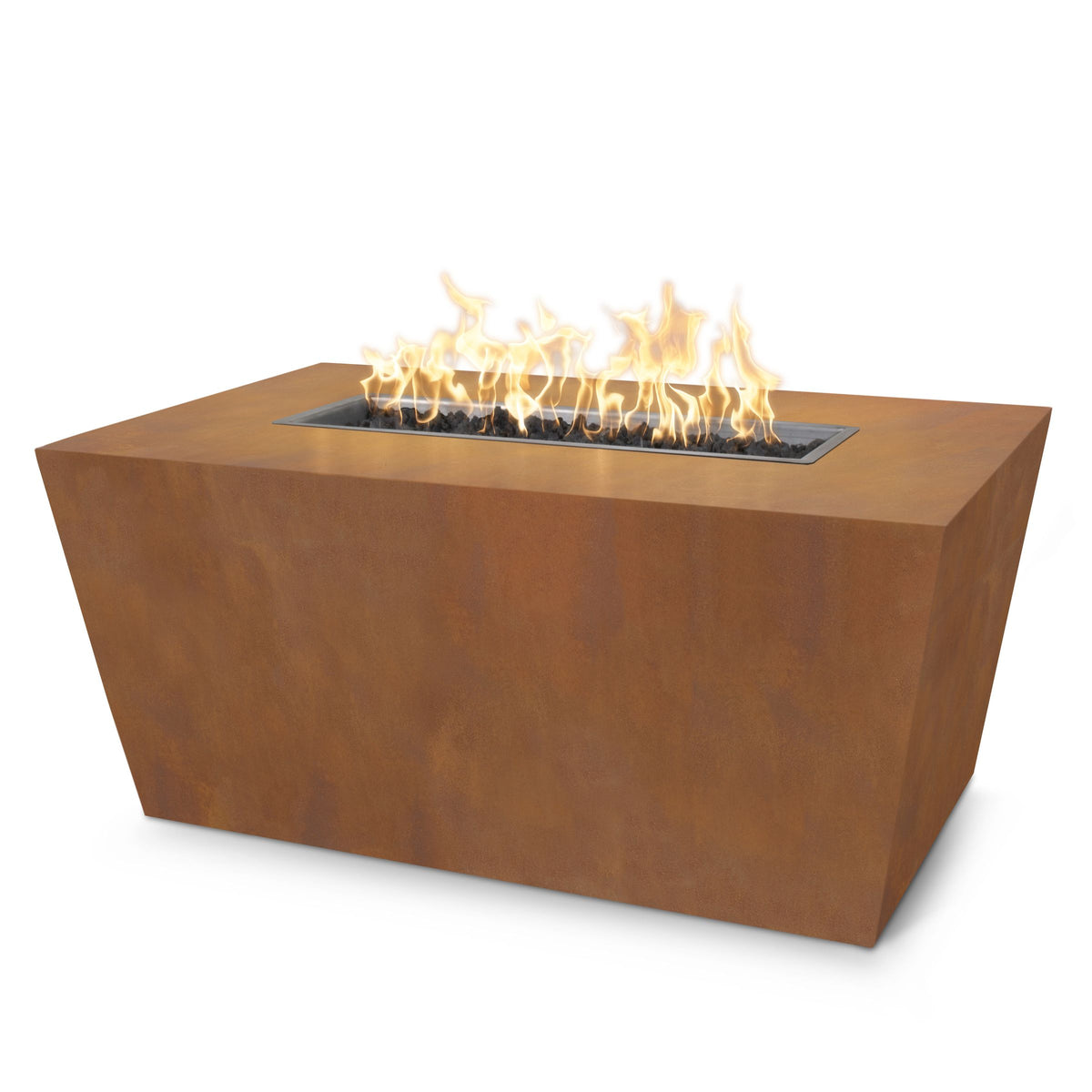 The Outdoor Plus Mesa Fire Pits - Corten Steel configuration